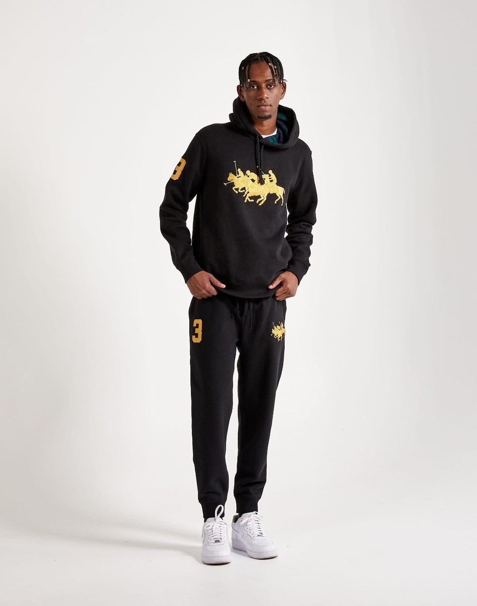 \"90s polo ralph lauren\" #3 hoodie L 黒 Polo Ralph Lauren Men's Hoodie , Black, Size-3LT - Walmart.com