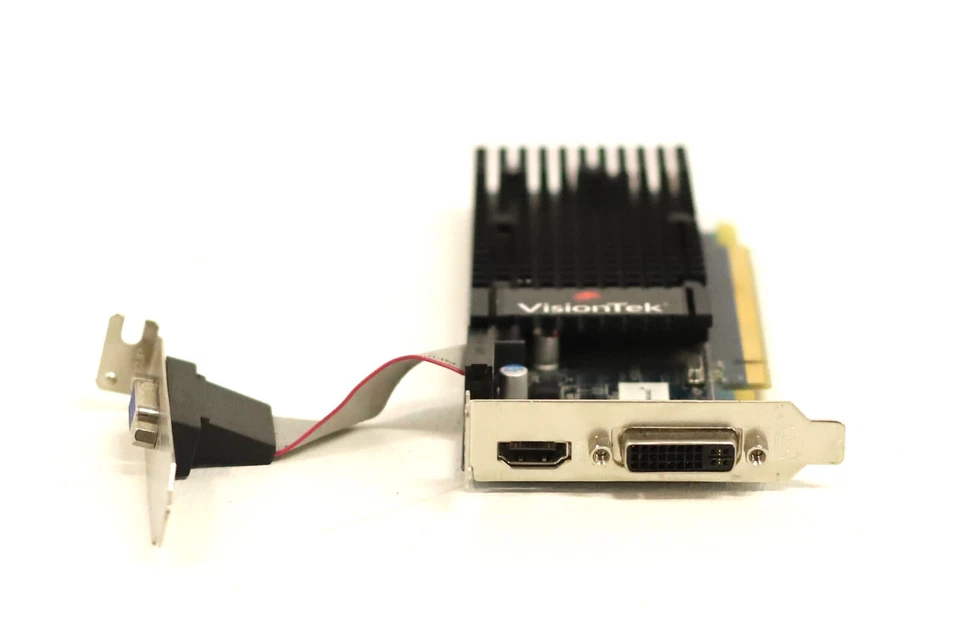 VisionTek 5450 512MB PCI-Express Graphics Card P/N: 5450512HK3 Tested Working - Image 3 of 4