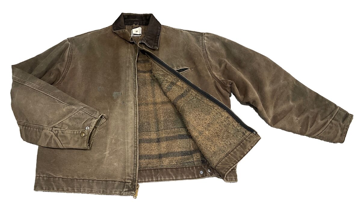 Vintage Carhartt Jacket J43 CHT Blanket-Lined Chore Coat Vintage Carhartt Jacket J43 CHT Blanket-Lined Chore Coat