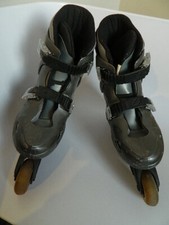 Bladerunner Comet Gray Inline Skates ABEC 1 Womens Size 6