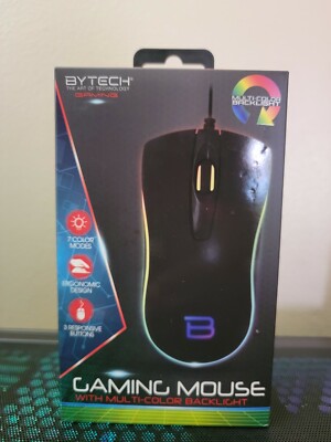 New Bytech Gaming Mouse with Multi-Color Backlight