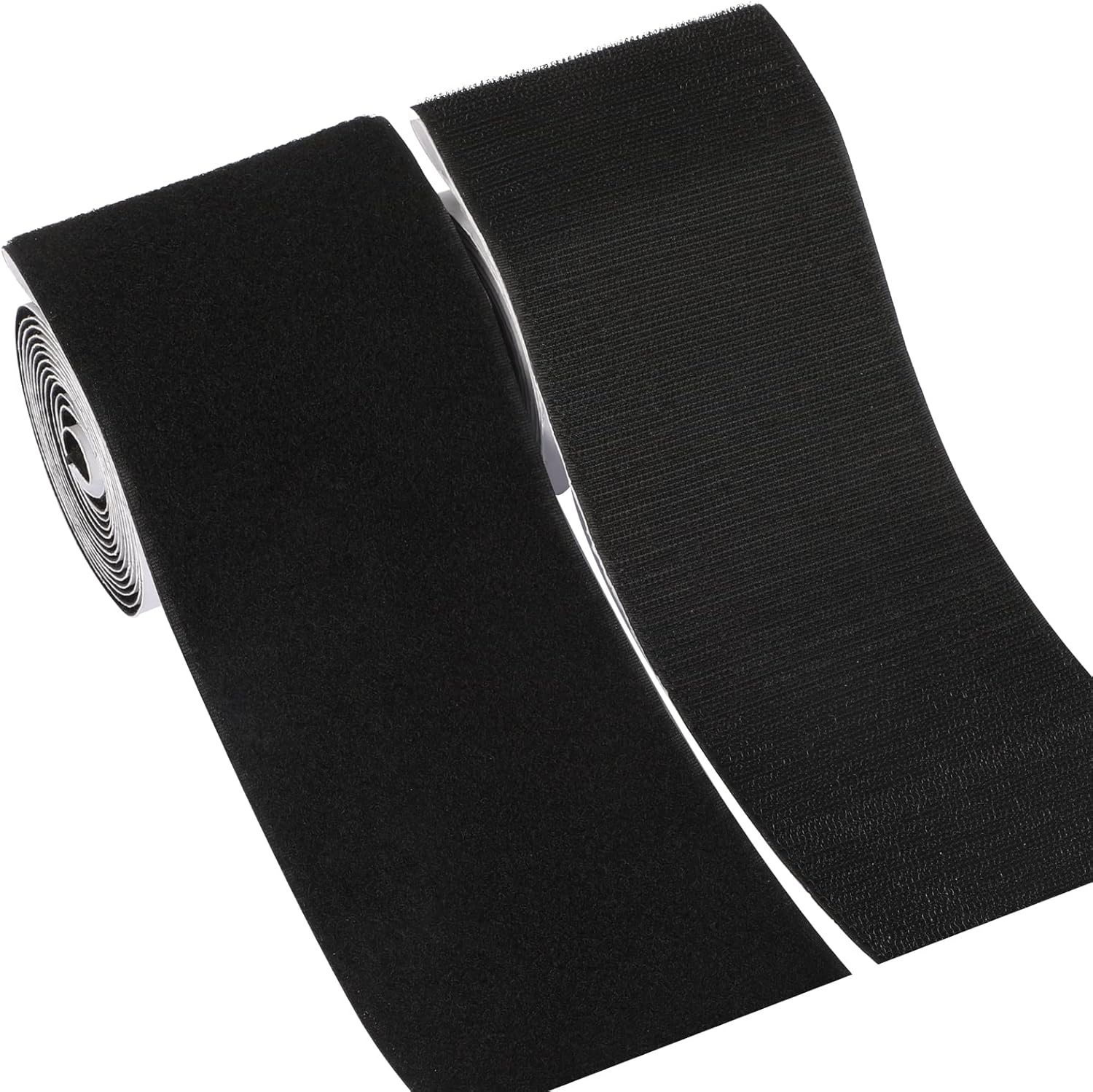 4 Inch x 9 Feet Hook and Loop Tape for Couch Cushions Strips with Adhesive Heavy-image