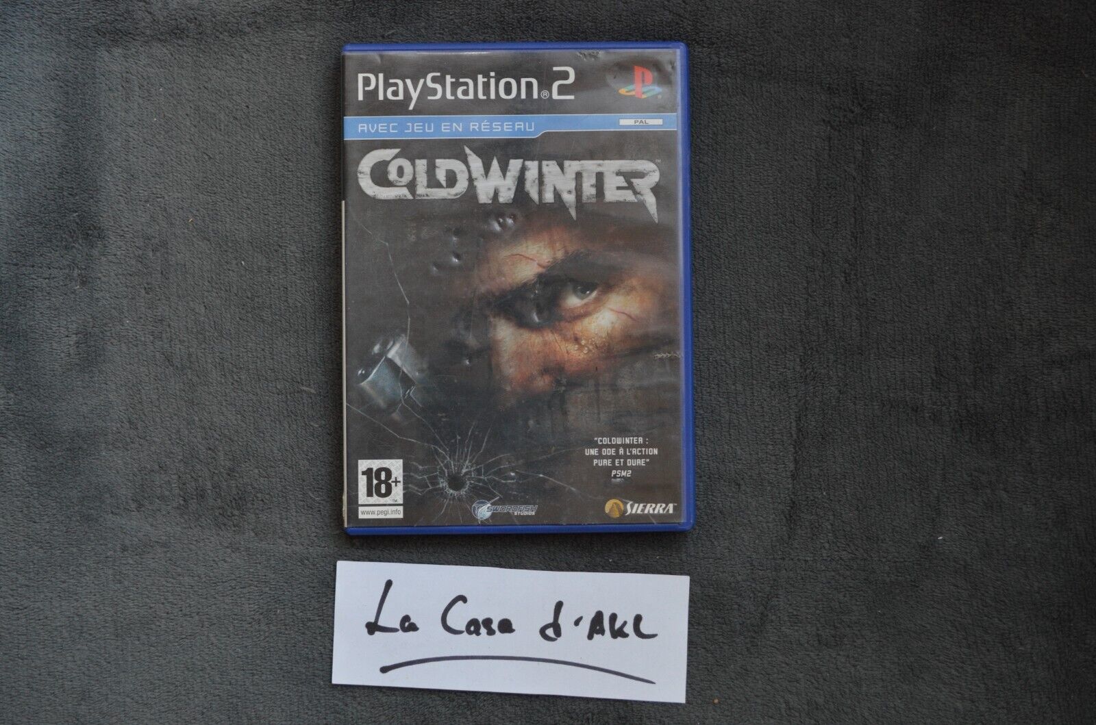 Cold Winter sans notice sur Playstation 2 - PS2 FR TTBE