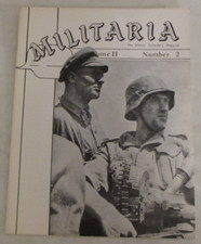 Militaria Magazine: German Regimental Insignia (Vol. 2, No. 2, March 1970)