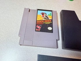 Mach Rider (Nintendo Entertainment System) NES Game Cartridge w/ Manual Tested
