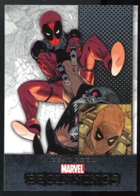 DEADPOOL 2012 UD Marvel Beginnings 3 #361 C1