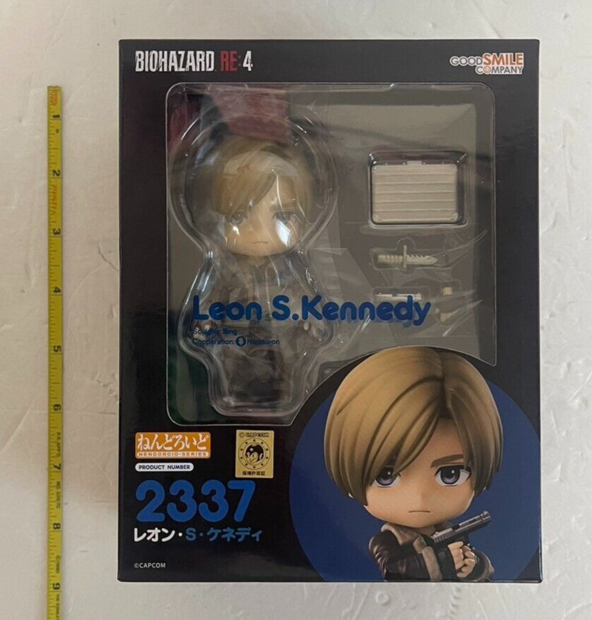 Nendoroid Resident Evil 4 Leon S. Kennedy 2337 Figure H 3.9 