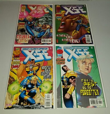 X.S.E #1-4 BISHOP SHARD X-MEN X-FACTOR XAVIER MARVEL HIGH GRADE SET 1996 (4)