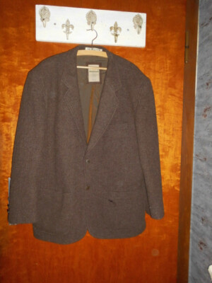 jacke herren Camel-Collection Brauner Herren Blazer. Baumwolle.