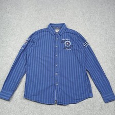 Camisa Camp David Para Hombre Talla M Calce Regular Abotonada Expedición Patagónica Chilena
