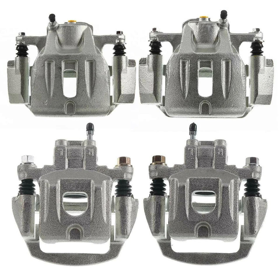 4x Disc Brake Calipers with Bracket for Toyota Highlander 2004-2007 Front & Rear - Image 3 of 4
