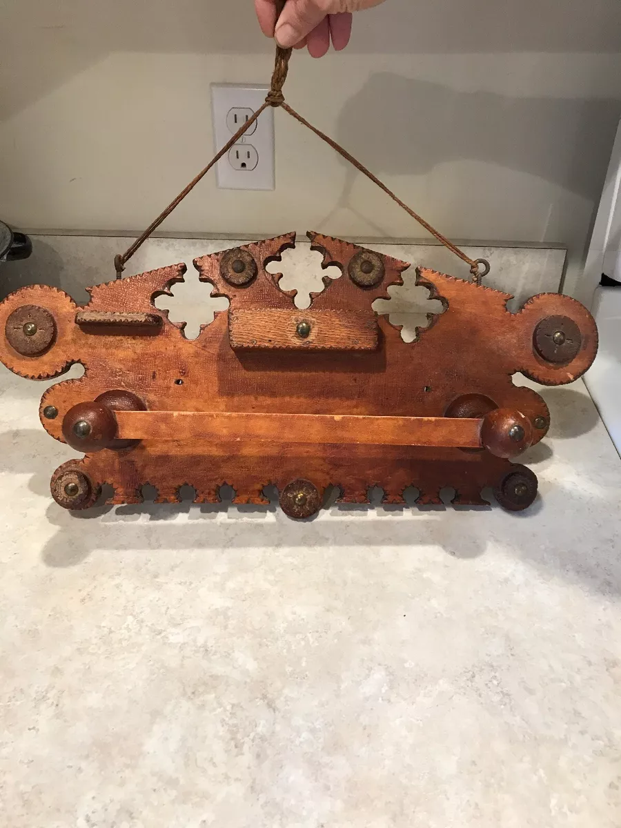 Primitive towel rack hot sale