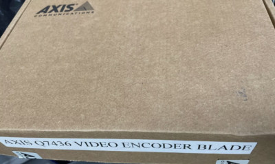 AXIS Communications 0584-001 Q7436 Video Encoder Blade Coax H.264