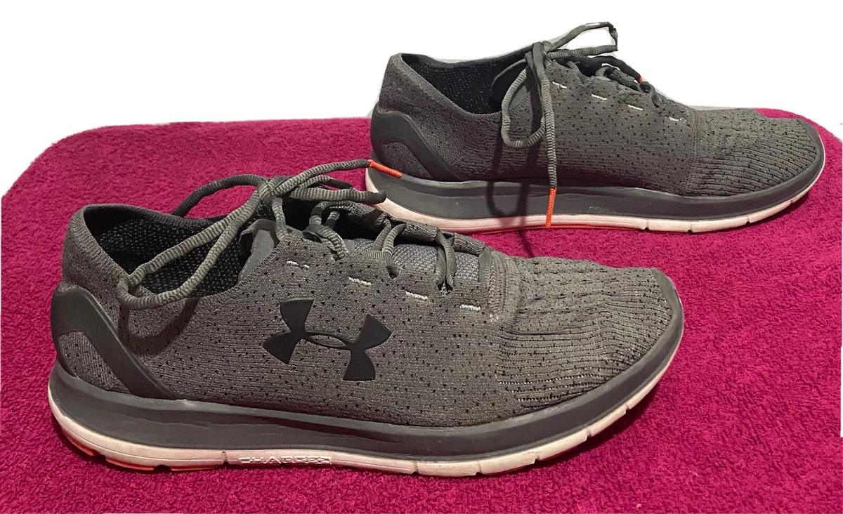 Under Armour Mens Gray Slingride 1.1 3000398 101 Running Shoes