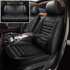 For Chevrolet Malibu Car Seat Cover Full Set Premium Leather 5-Seats Cushion