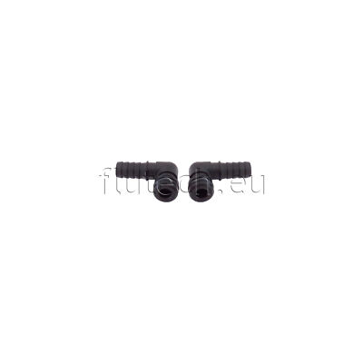 Flojet 21000694A Steckanschluss x 9,5mm (3/8'') Schlauchanschluss, 90° Bogen, POL