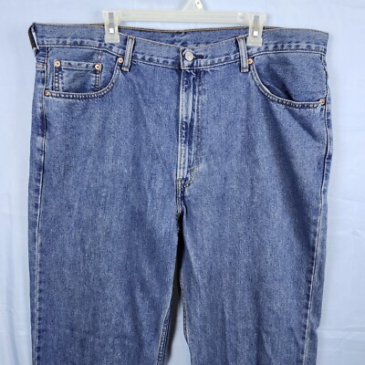 Levi's 550 USA製　34x30 LEVI'S 550 Denim Jeans Baggy Relaxed Fit Taper Leg Zip Fly Medium