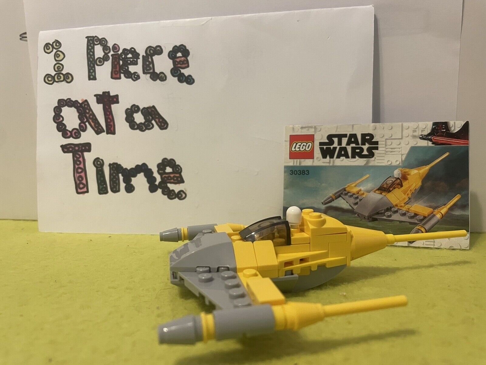Lego Star Wars 30383 Naboo Starfighter Complete with Instructions RETIRED, used
