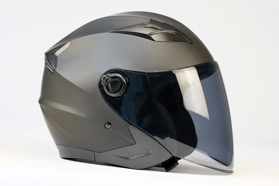 BNO Jet-One Jethelm Motorrad Roller Helm integr. Sonnenblende S M L XL,  22-06 - Bild 2 von 4