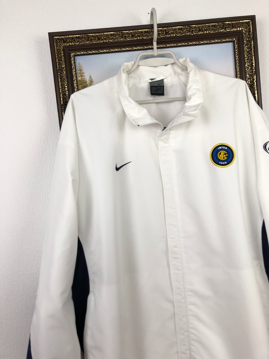 【超希少】NIKEナイキ白タグ1996年メトロスターズ　サッカーユニフォーム古着 Internazionale Inter Vintage Nike Football Jacket Soccer Track Top