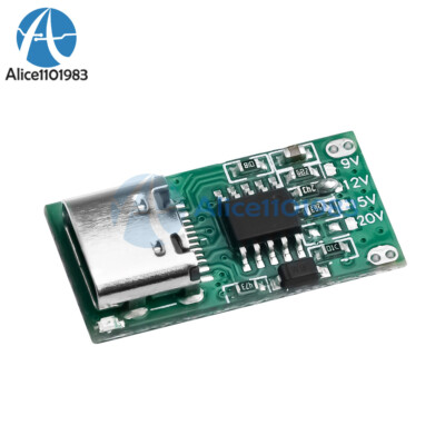 Type-C 5A PD/QC Quick Charge Fast Charging Board USB Boost Circuit Module DIY