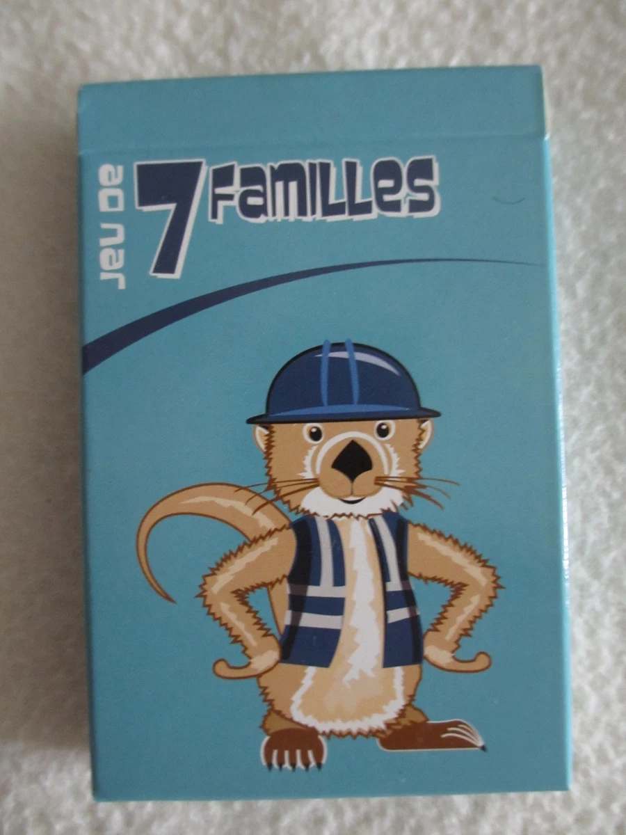 Ancien jeu de 7 Familles Monic / Picorette, Ouistiti, Baudet, Miaou, Body, Coin-coin, Croque-carottes - Jeux & Jouets
