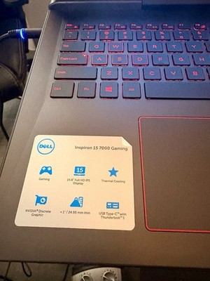 Windowsノート本体 DELL Inspiron7577 i7-7700HQ GTX1060 16GB Dell Inspiron 7577 Gaming Laptop i7-7700HQ GTX 1060 16GB RAM SSD