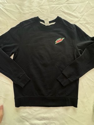 Mountain Dew Graphic Crewneck Y2K Grunge Streetwear Sweatshirt Small
