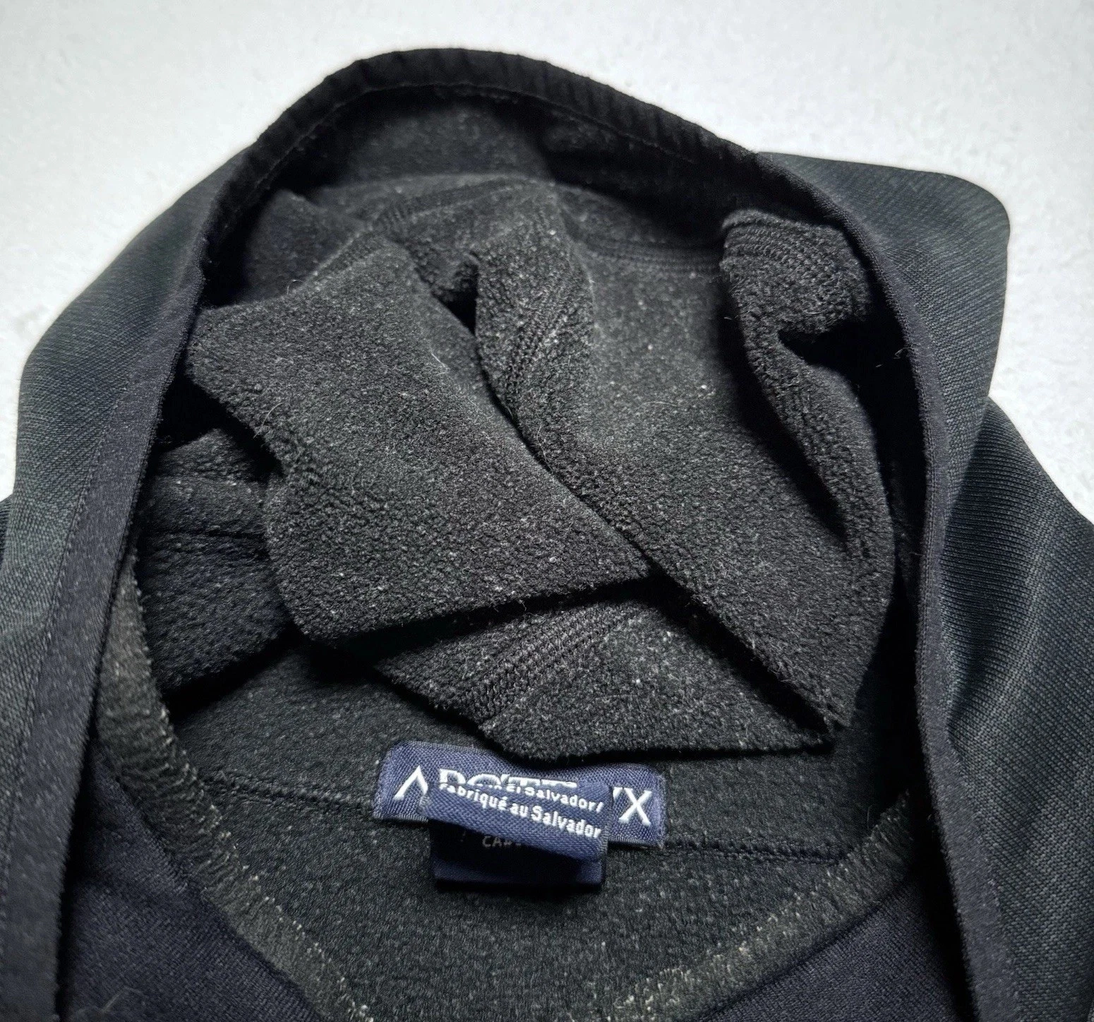Arc’teryx LEAF Naga Hoody Men’s XXL Black Lightweight Fleece Jacket Military 2XL image 6