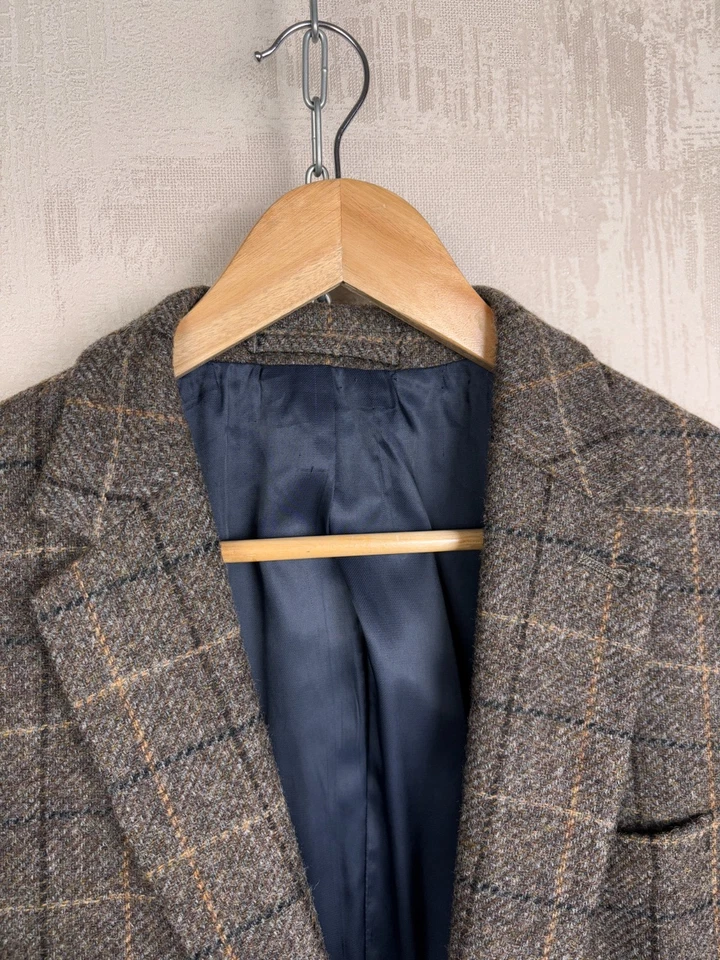 Marks & Spencer Moon Tweed Luxury Wool Blazer Jacket Mens sz EU 48 / 97 cm /38in - Image 4 of 4