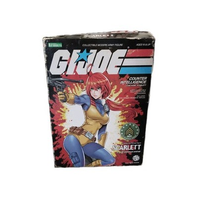 G.I. Joe Scarlett 1/7 Scale Pre-Painted Figure Neu 2.Wahl OVP*