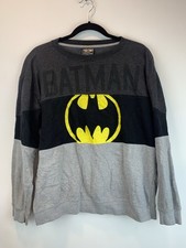 Batman crewneck sweatshirt sz kids XL superhero Halloween costume school fall