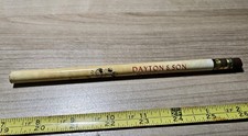 Vintage Dayton & Son Plumbing Heating Grants Pass Oregon Advertising Fat Pencil