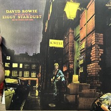 David Bowie Ziggy Stardust and the Spiders From Mars Black Vinyl LP