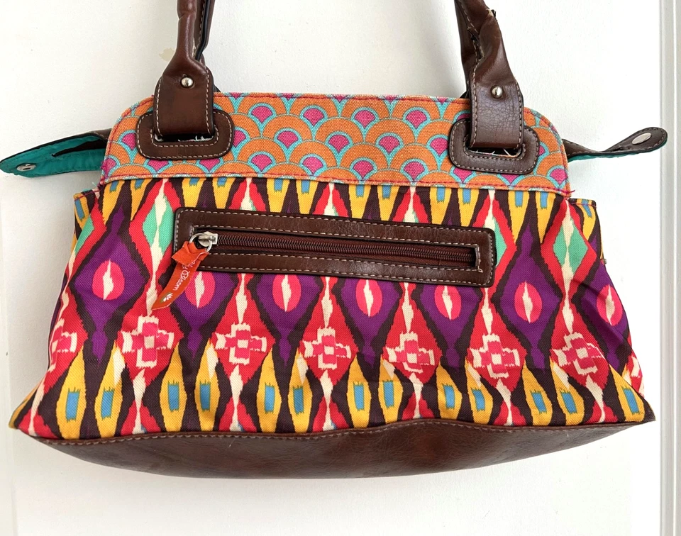 Lily Bloom Purse Abstract Pattern Colorful Cute Woman’s Teen Hand Bag Purse - Image 2 of 4