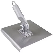KRAFT TOOL CC037BT SS Walking Seamer/Edger, 10"x10" 1/2"R