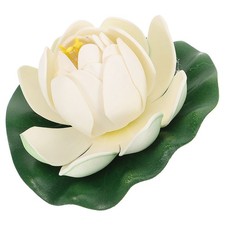 Floating Lotus Flower Artificial Foam Flower Decorations for Patio