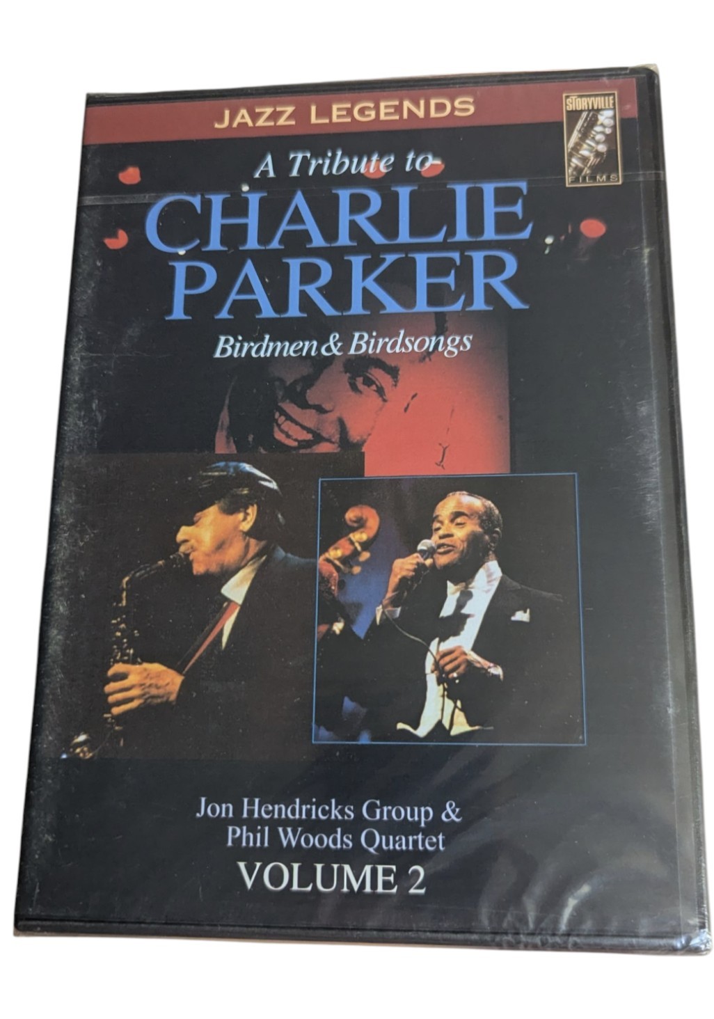A Tribute To Charlie Parker - Birdmen & Birdsongs Vol 2 (DVD, 2003) New & Sealed