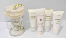 Mary Kay Satin Hands 4 Piece Pampering Set Rare Old Stock In Zip Bag