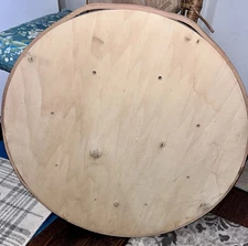 26” Table Top Plywood Round Base. Ready For Top Of Your Choice. 8 Drilled Holes.