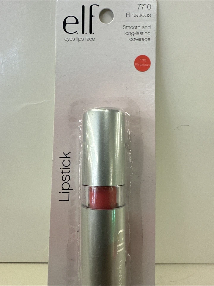 3-Pack NEW e.l.f. ELF Long Lasting Color Shine Lipstick #7710 Flirtatious SEALED - Image 4 of 4