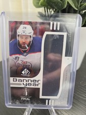 2024-25 SP Game Used  Stanley Cup Finals Banner Year Leon Draisaitl #BYSC-LD