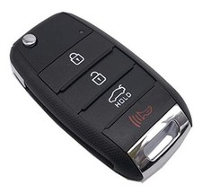 Car Flip Key Fob Shell Case fit for KIA Optima Rio Soul Sorrento Sportage 1