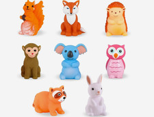 Bath Toys No Hole, for Infants 6-12 Toddlers 1-3, No Hole Bathtub Toys Anima