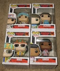 STRANGER THINGS, FUNKO POP, LOT OF 4, MIKE, ERICA, ELEVEN, DUSTIN "NEW"
