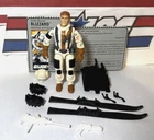 GI Joe Blizzard 1988 v1 *100% COMPLETE w/File Card, Near Mint!* Vintage ARAH
