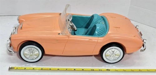 X-432 VINTAGE 1960'S IRWIN MATTEL BARBIE AUSTIN-HEALEY CONVERTIBLE CAR