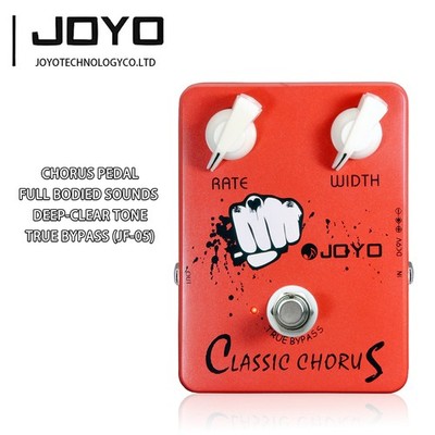 JOYO Classic Chorus Guitar Pedal Full Sounds True Bypass For Electric Guitar