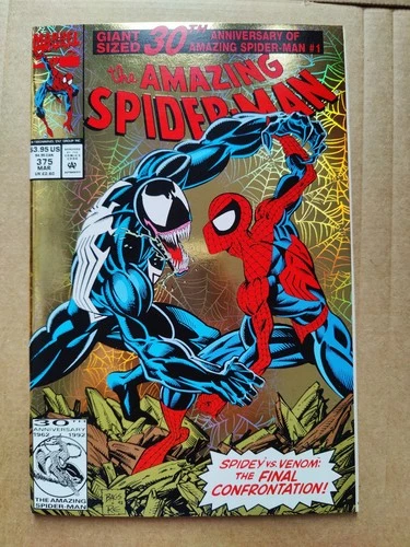 Amazing Spider-Man 375 1st Ann Weying (She-Venom) VF+ (3)