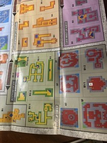 The World of Dragon Warrior IV Poster Map Nintendo NES Insert 4